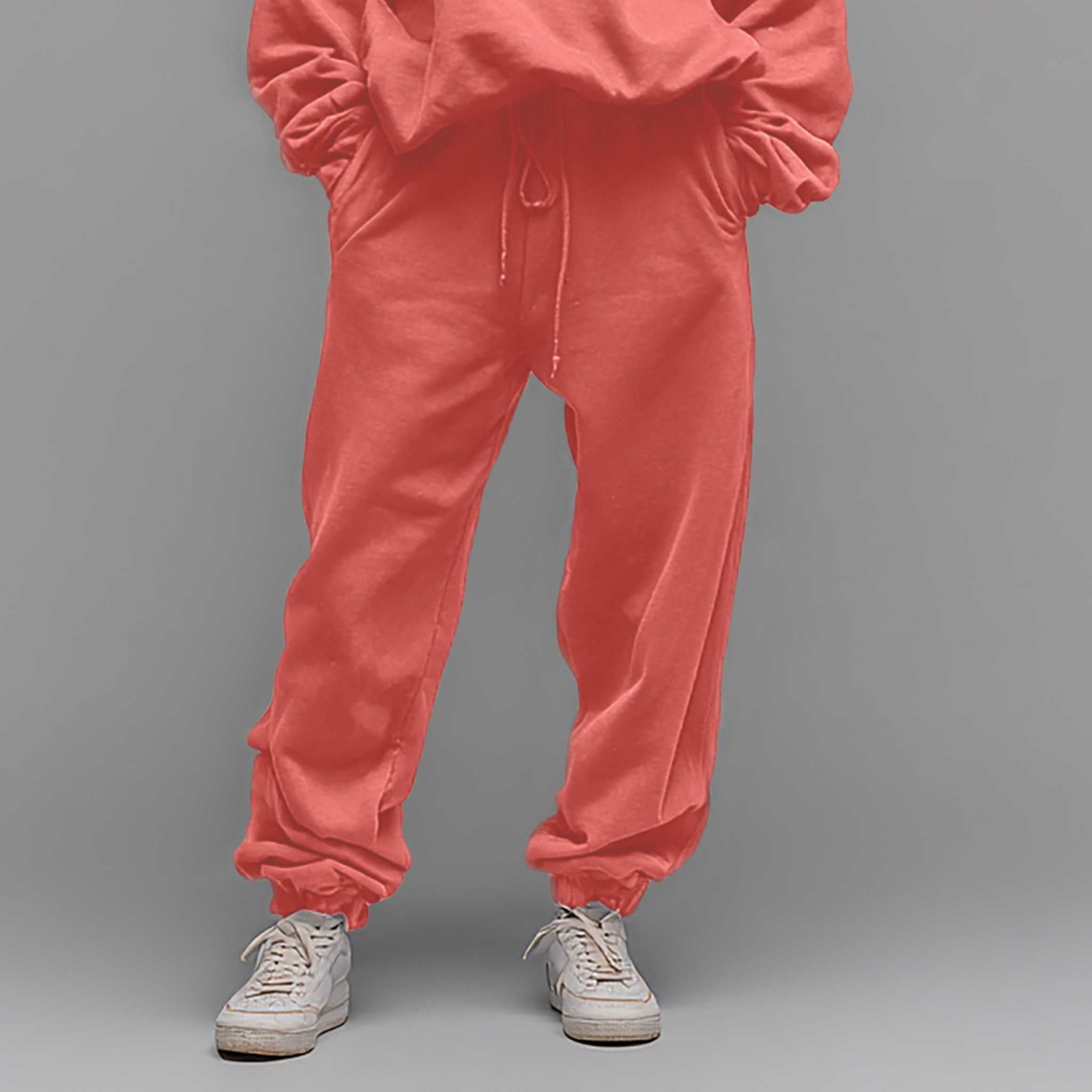Warm blush sweatpants