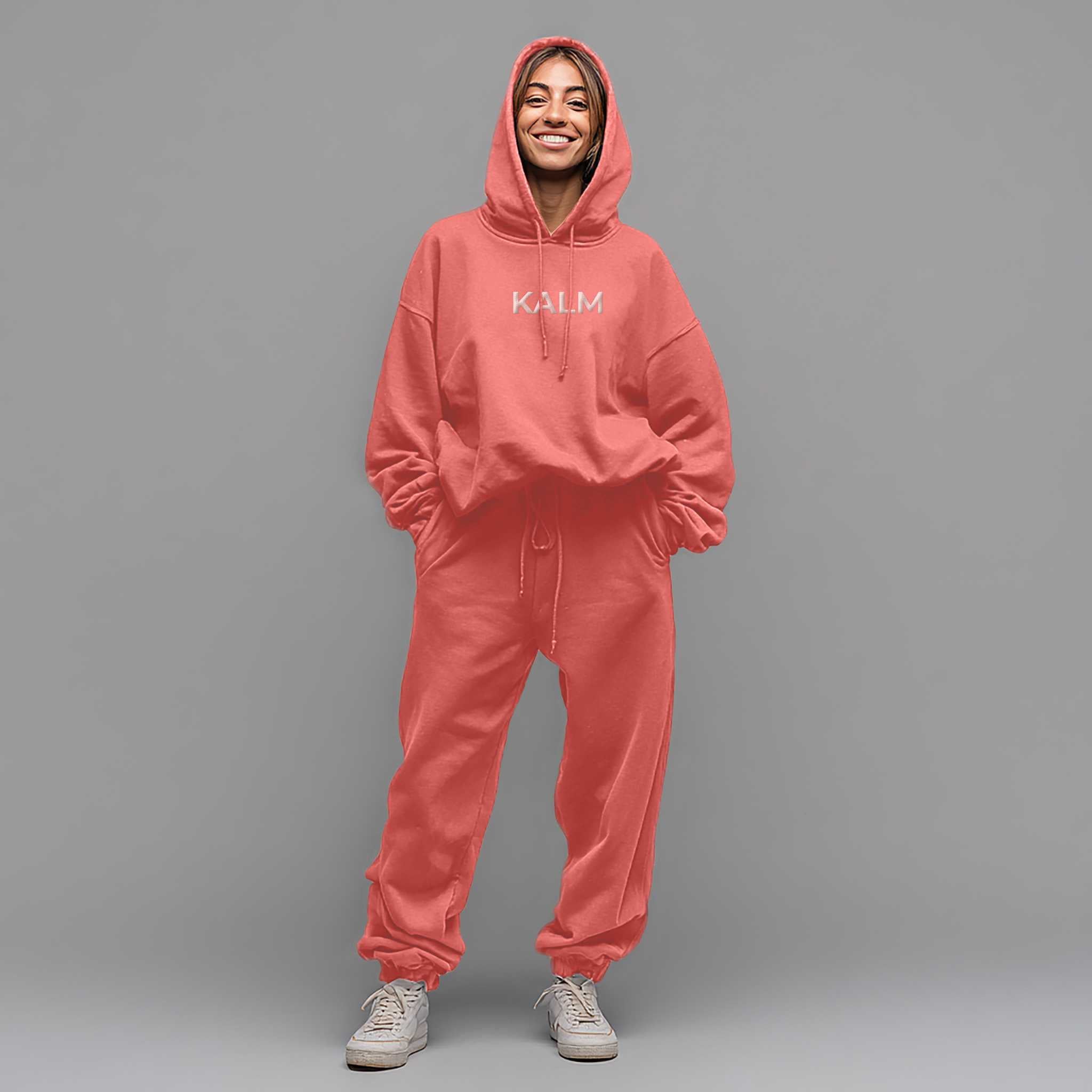 Warm blush sweatpants